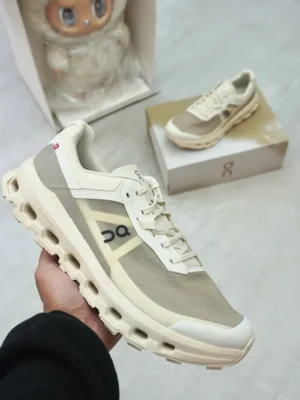 Premium On Running Cloudvista 2 Desert Cream Shoes For Men (BSF1059)