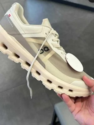 Premium On Running Cloudvista 2 Desert Cream Shoes For Men (FT758)