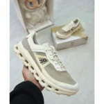 Premium On Running Cloudvista 2 Desert Cream Shoes For Men (FT758)