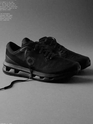 Premium On Running X Kith Cloudzone Triple Black Shoes For Men (BSF1007)