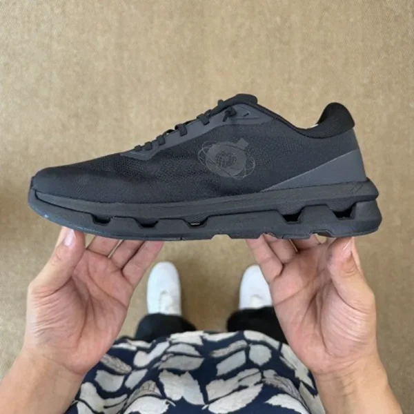 Premium On Running X Kith Cloudzone Triple Black Shoes For Men (BSF1007) 3 Premium On Running X Kith Cloudzone Triple Black Shoes For Men (BSF1007)