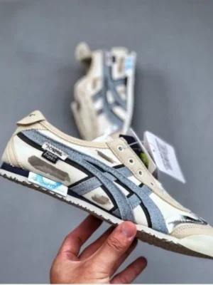 Premium Tiger Slip On Panda Prank Custom Blue Shoes For Men (CSO1855)