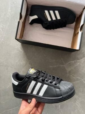 1st Copy Adidas Superstar (Black)
