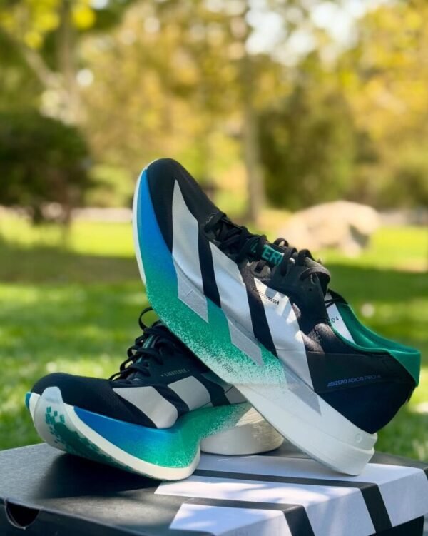 Adidas Adizero Adios Pro 4 Black/Silver Road Running Shoes