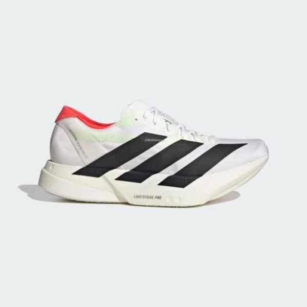 Adidas Adizero Adios Pro 4 White Black Red Men's Running Shoes