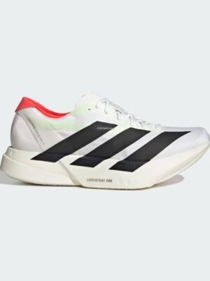 Adidas Adizero Adios Pro 4 White Black Red Men's Running Shoes