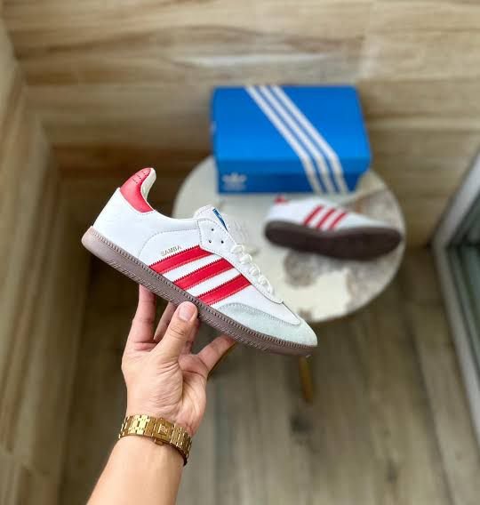 Adidas Samba Red Shoe For Men
