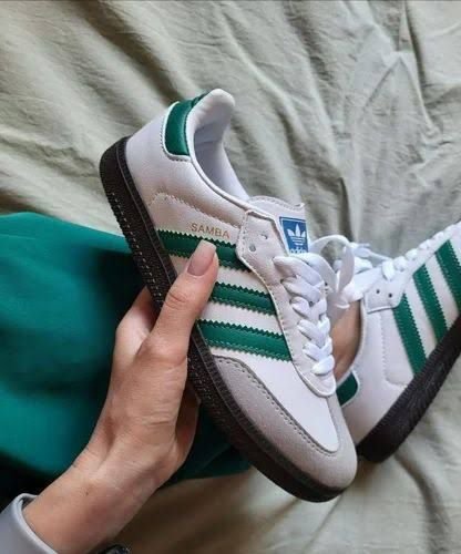Adidas Samba Shoe For Men (Green)