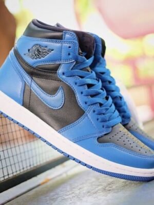 Air Jordan 1 Dark Marina Blue Sneakers For men
