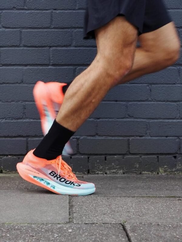 Brooks Hyperion Elite 5 Pink Clay Atomizer Blue Running Shoes 6 Brooks Hyperion Elite 5 Pink Clay Atomizer Blue Running Shoes