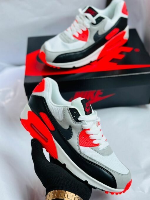 First Copy Nike Airmax 90 (Grey-Red) 3 First Copy Nike Airmax 90 (Grey-Red)