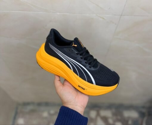 First Copy Puma MagMax Nitro Elite (Black-Yellow) 2 First Copy Puma MagMax Nitro Elite (Black-Yellow)