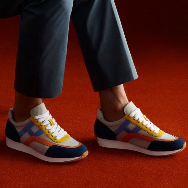 Hermes Low-Top Runner multi Color Men's Shoes 5 Hermes Low-Top Runner multi Color Men's Shoes