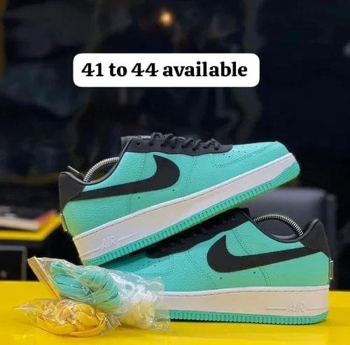 Nike Air Force Tiffany Sea Green Color Sneaker For Men