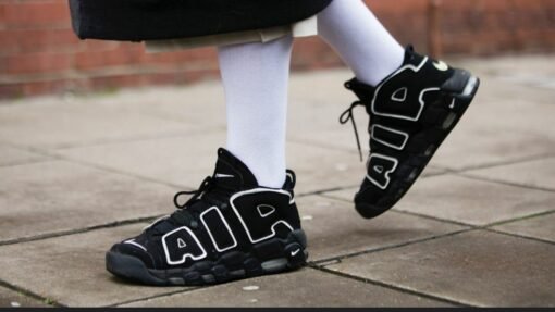 Nike Air Uptempo First Copy (Black) 4 Nike Air Uptempo First Copy (Black)