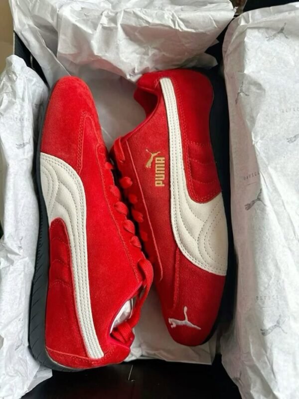 Puma Speedcat Red & White Sneaker For Men's/Women's