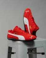 Puma Speedcat Red & White Sneaker For Men's/Women's