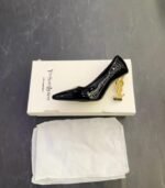 YSL First Copy Heels (Golden Heels)